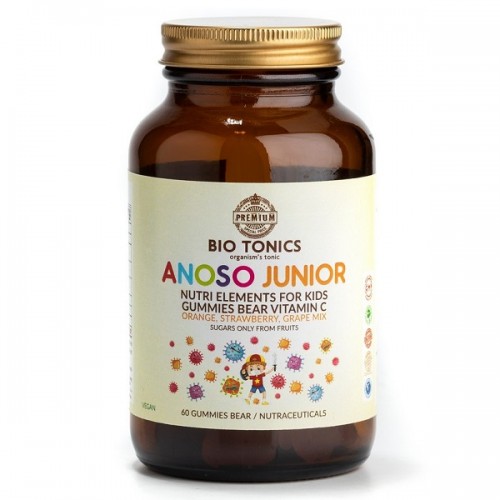 BIO TONICS ANOSO JUNIOR VITAMIN C 60mg 60 Gummies Bear