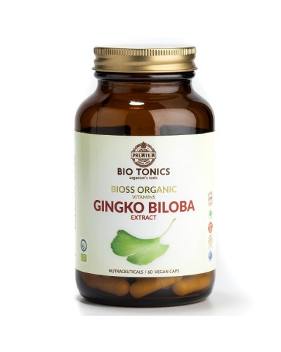 BIO TONICS GINGKO BILOBA EXTRACT 120mg 60Veg caps