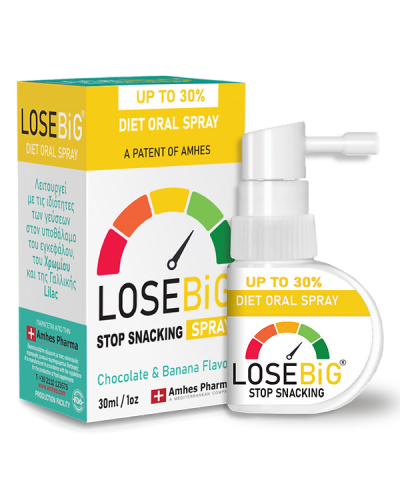 AMHES LOSEBIG SPRAY CHOCOLATE & BANANA 30ml