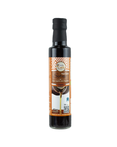 CRETA CAROB ΩΜΟ ΣΙΡΟΠΙ ΑΠΟ ΧΑΡΟΥΠΙ BIO 350g