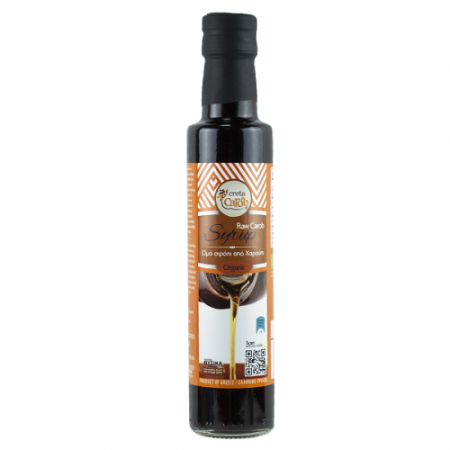 CRETA CAROB ΩΜΟ ΣΙΡΟΠΙ ΑΠΟ ΧΑΡΟΥΠΙ BIO 350g