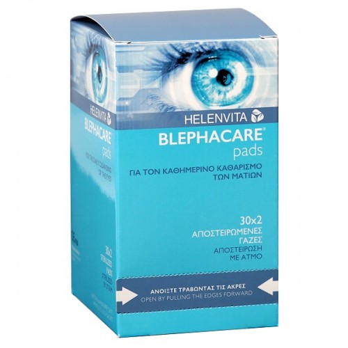 HELENVITA BLEPHACARE PADS 30x2τμχ