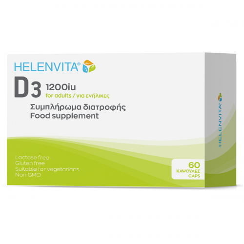 HELENVITA VITAMIN D3 1200IU 60caps