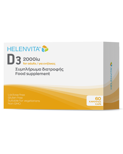 HELENVITA VITAMIN D3 2000IU 60caps