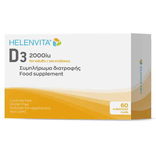 HELENVITA VITAMIN D3 2000IU 60caps