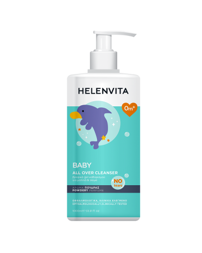 HELENVITA BABY ALL OVER CLEANSER 1000ml PERFUME TALC