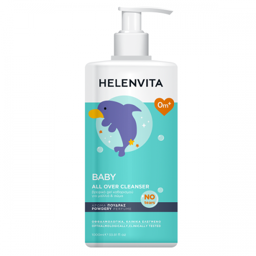 HELENVITA BABY ALL OVER CLEANSER 1000ml PERFUME TALC