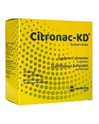 MEDITRINA CITRONAC-KN 20 SACHETS