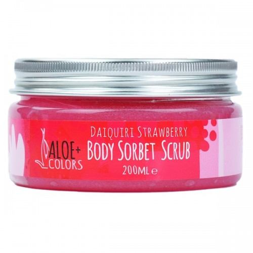 ALOE+COLORS BODY SORBET SCRUB DAIQUIRI STRAWBERRY 200ml