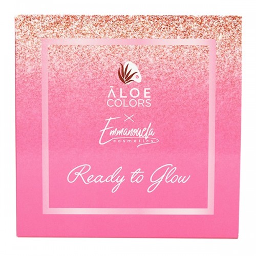 ALOE+COLORS PROMO READY TO GLOW BODY BRONZER 100ml & GLOW & GLITTER SPRAY 100ml & LIP OIL 10ml