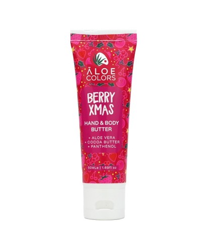 ALOE+COLORS BODY BUTTER BERRY XMAS 50ml