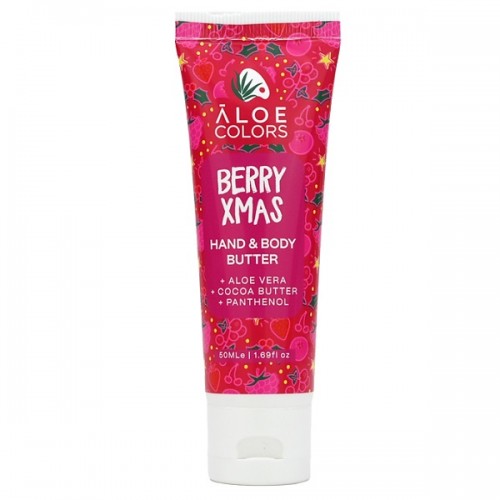 ALOE+COLORS BODY BUTTER BERRY XMAS 50ml