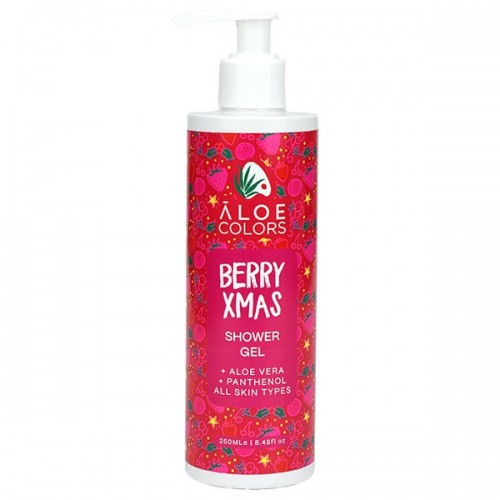 ALOE+COLORS SHOWER GEL BERRY XMAS 250ml