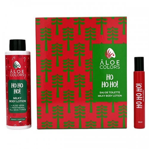 ALOE+COLORS PROMO HO HO HO EAU DE TOILETTE 10ml & MILKY BODY LOTION 150ml