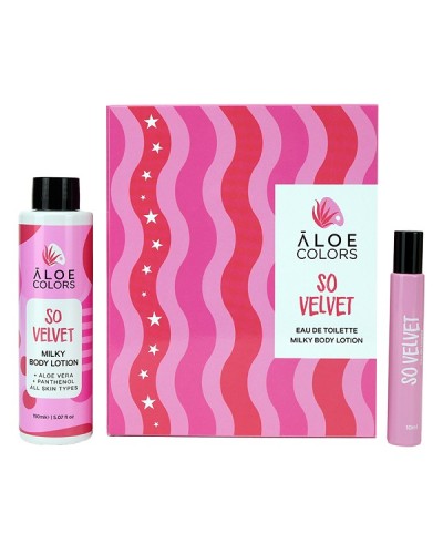 ALOE+COLORS PROMO SO VELVET EAU DE TOILETTE 10ml & MILKY BODY LOTION 150ml