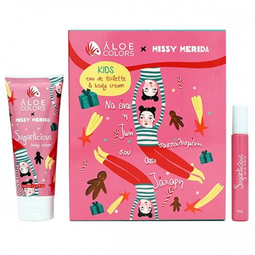 PALOE+COLORS PROMO MISSY MERIDA SUGARLICIOUS KIDS EAU DE TOILETTE 10ml & BODY LOTION 100ml