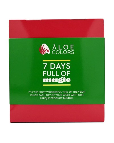 ALOE+COLORS PROMO ADVENT CALENDAR 7 DAYS FULL OF MAGIC ΗΜΕΡΟΛΟΓΙΟ ΑΝΤΙΣΤΡΟΦΗΣ ΜΕΤΡΗΣΗΣ 7τμχ