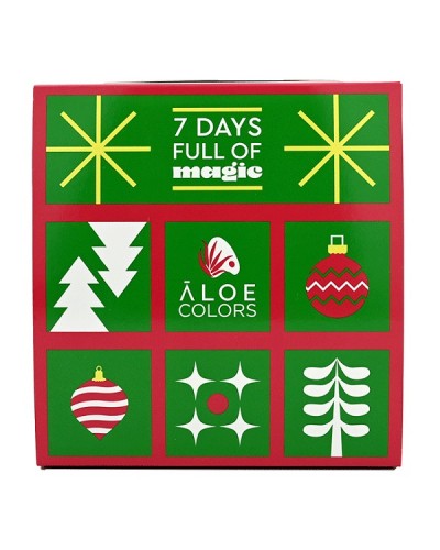 ALOE+COLORS PROMO ADVENT CALENDAR 7 DAYS FULL OF MAGIC ΗΜΕΡΟΛΟΓΙΟ ΑΝΤΙΣΤΡΟΦΗΣ ΜΕΤΡΗΣΗΣ 7τμχ