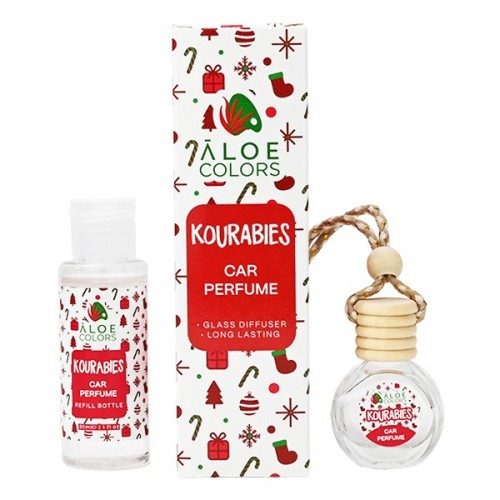 ALOE+COLORS CAR PERFUME KOURABIES 30ml