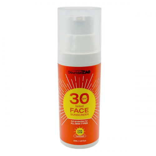 DOURIDAS LAB FACE SUNSCREEN SPF30 50ml