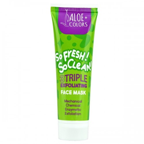 ALOE+COLORS FACE MASK 3PLE EXFOLIATING 60ml