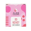 ALOE+COLORS  SOY CANDLE SO VELVET 150gr 