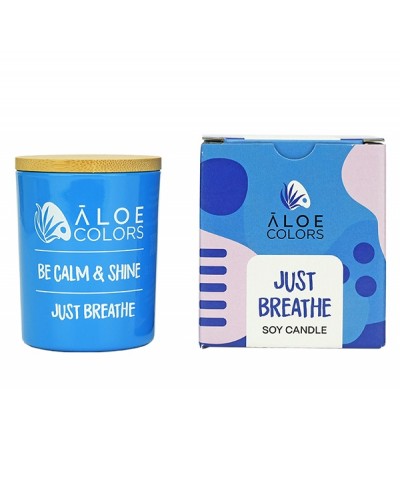 ALOE+COLORS SOY CANDLE JUST BREATHE 150g