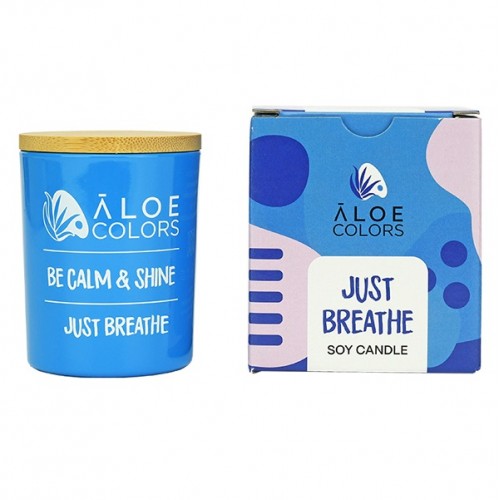 ALOE+COLORS SOY CANDLE JUST BREATHE 150g