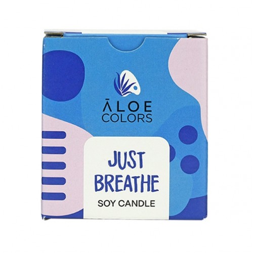 ALOE+COLORS SOY CANDLE JUST BREATHE 150g