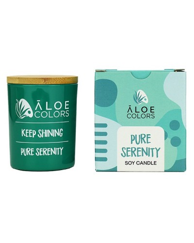 ALOE+COLORS SOY CANDLE PURE SERENITY 150g