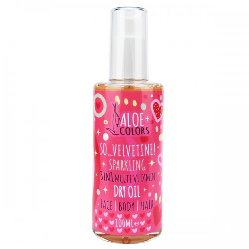 ALOE+COLORS SPARKLING DRY OIL SO VELVETINE 100ml