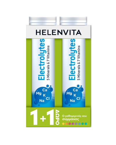 HELENVITA PROMO ELECTROLYTES 2 x 20 αναβράζοντα δισκία (1+1 ΔΩΡΟ)