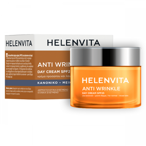 HELENVITA ANTI-WRINKLE DAY CREAM SPF25 NORMAL-MIXED SKIN 50ml