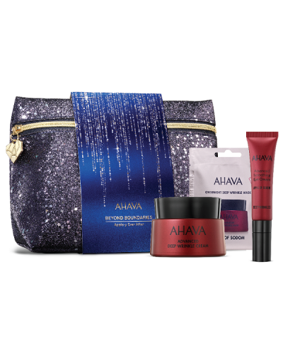 AHAVA PROMO APPLE-Y EVER AFTER ADVANCED DEEP WRINKLE CREAM 50ml & SMOOTHING EYE CREAM 15ml & DEEP WRINKLE MASK 8ml