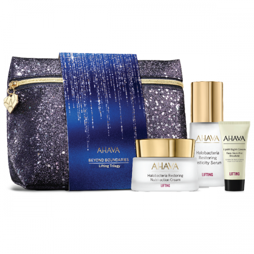 AHAVA PROMO LIFTING TRILOGY HALOBACTERIA CREAM 50ml & SERUM 30ml & UPLIFT NIGHT CREAM 15ml