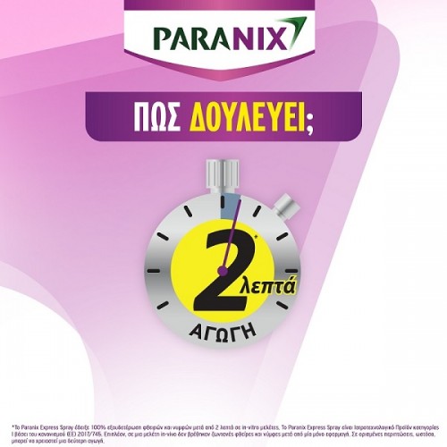 PARANIX EXPRESS SRAY 95ml + ΚΤΕΝΑ