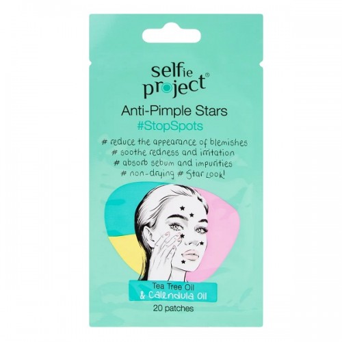 SELFIE PROJECT ANTI-PIMPLES PATCHES STARS 20τμχ