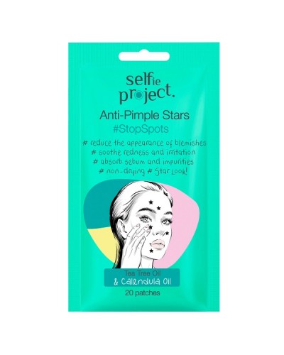 SELFIE PROJECT ANTI-PIMPLES PATCHES STARS 20τμχ