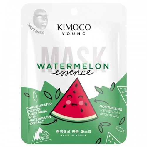 KIMOCO YOUNG CONCENTRATED ESSENCE SHEET MASK WITH WATERMELON EXTRACT 25ml