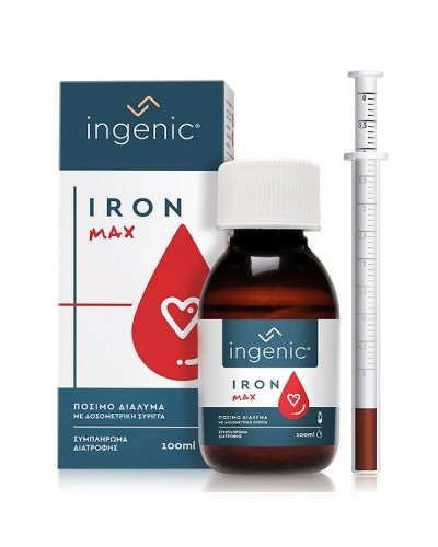 INGENIC IRON MAX ORAL SOLUTION 100ml