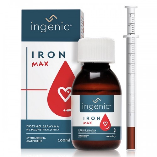 INGENIC IRON MAX ORAL SOLUTION 100ml