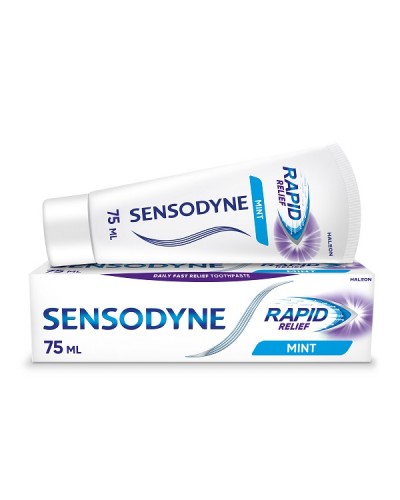 SENSODYNE RAPID RELIEF TOOTHPASTE MINT 75ml