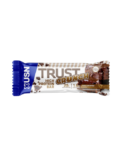 USN TRUST CRUNCH PROTEIN BAR 60g FUDGE BROWNIE