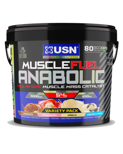 USN MUSCLE FUEL ANABOLIC 4kg VARIETY PACK