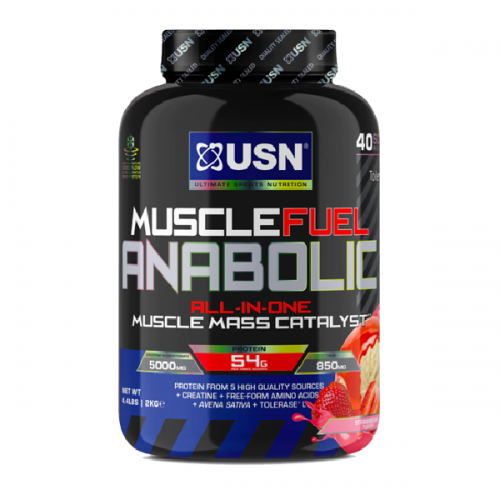 USN MUSCLE FUEL ANABOLIC 2kg STRAWBERRY