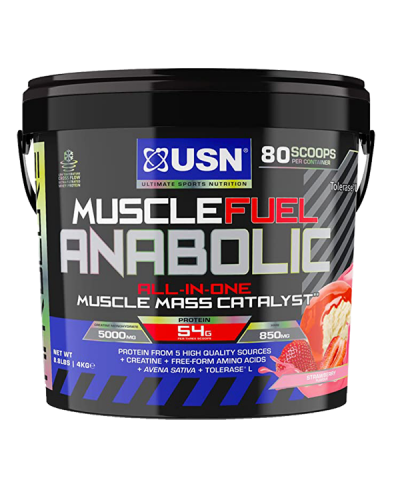 USN MUSCLE FUEL ANABOLIC 4kg STRAWBERRY