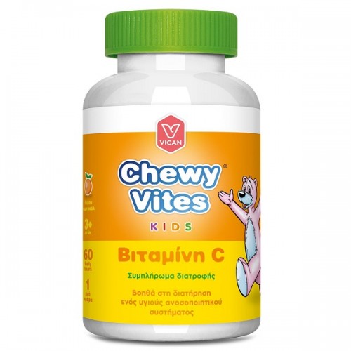 VICAN CHEWY VITES KIDS BITAMINH C 60 Ζελεδάκια