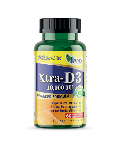 AMS VITAMIN XTRA D3 10000IU 60SOFTGELS