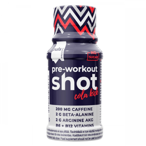 PULS NUTRITION PRE-WORKOUT SHOT COLA KICK 60ml