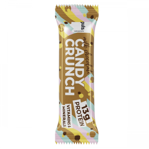 PULS NUTRITION CANDY CRUNCH PROTEIN BAR MILK CHOCOLATE 50g